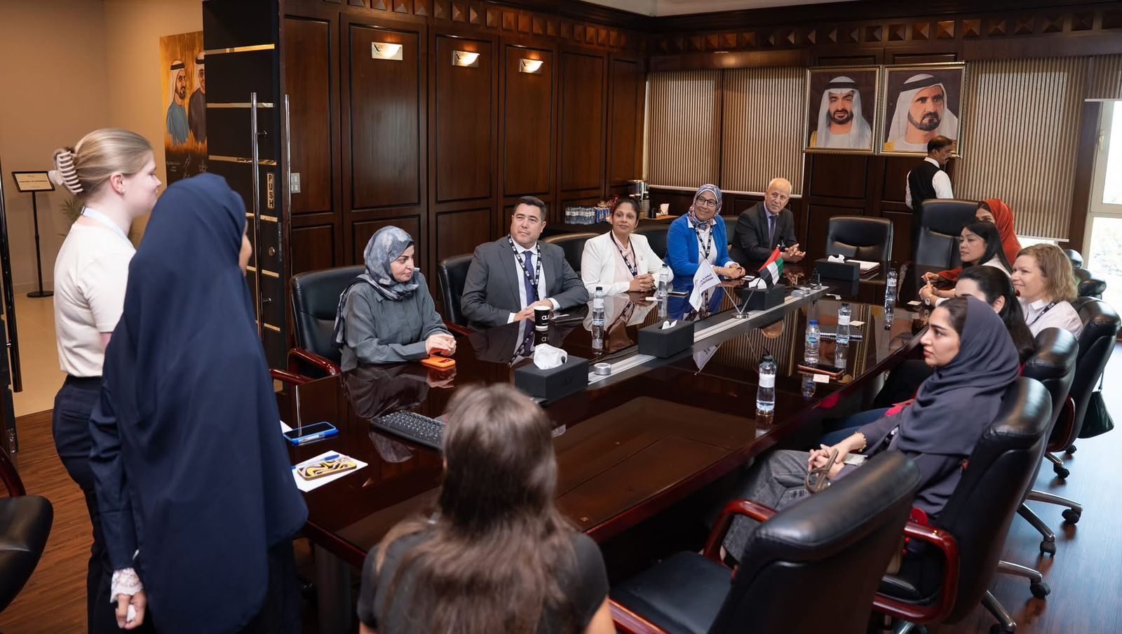 Presentation during the MoU boardroom ceremony